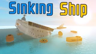 Roblox: Cruise ship sinking