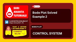 Bode Plot Solved Example 2 #electricalengineering #Control #electronicsengineering #controlsystem