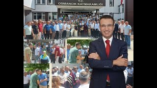 Kaymakam Akpay, yeni görev yerine dualar ve alkışlarla uğurlandı