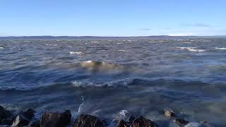 Stormy waves @ Balaton Lake, HU 2020