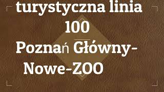 Turystyczna linia 100 Poznań Główny-Nowe ZOO