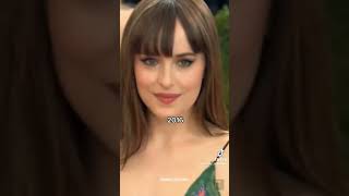 Dakota Johnson transformation from 2011 to 2022. #DakotaJohnson