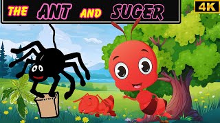 the ant and the pile of sugar| bedtime stories |kids short stories| moral stories|@CoComelon