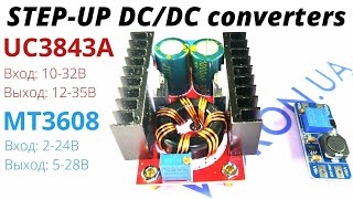 Повышающие преобразователи напряжения MT3608 и UC3843A | VORON.UA