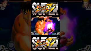 Super Street Fighter IV Ryu Super Power #shorts #youtubeshorts #gaming #games