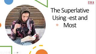 The Superlative Using -est and Most  I Episode 15-2 I English Grammar