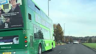 Harehills test route Leeds today 18.11.2024