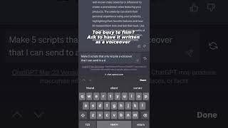 How To Use Chat GPT To Create Videos #chatgpt #youtubeshorts