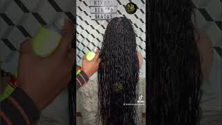 #shorts : Full Lace Boho Goddess BoxBraids Wig / Small Business Owner