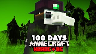 I Spent 100 Days in a Medieval Plague in Hardcore Minecraft... Here's What Happened