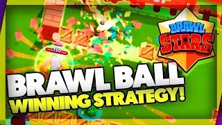 Brawl Ball Best Gameplay. How to win and Best characters!