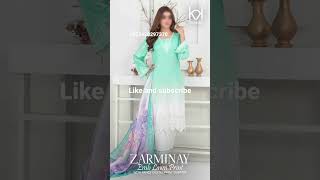 tawakkal zarminay emb lawn print fancy digital print dupatta #youtubeshorts #trendingshorts #shorts