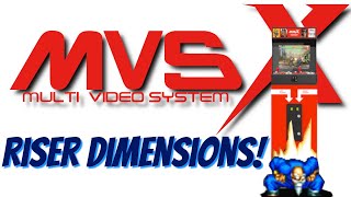 MVSX ARCADE RISER MEASUREMENTS!