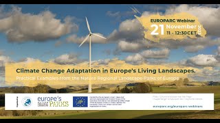 EUROPARC Webinar - Climate Change Adaptation in Europe's Living Landscapes