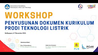 Workshop Penyusunan Dokumen Kurikulum Prodi Teknologi Listrik Sesi 2