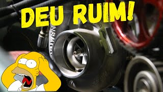 DEU RUIM NO SANTANA TURBO! TIVEMOS QUE ABRIR O MOTOR