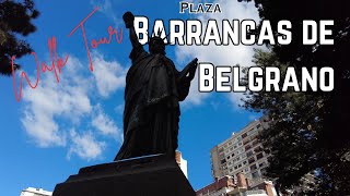 Quick Walk Around BARRANCAS de BELGRANO in 4K 60fps