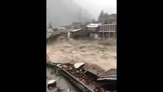 Another horrific video of Swat flood