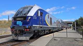 Capitol Corridor trains 737 and 742 hornshows feat. Gevo Joe