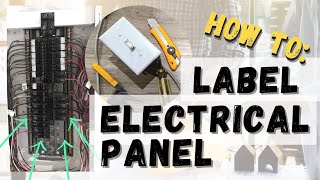 How TO Make A Tester AND LABEL AN Electrical PANEL