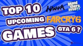 Top 10 Upcoming Games of 2021 [HINDI]