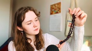 АСМР Перебираем Бусы / Постукивания бусин, тихий голос // ASMR in Russian / Beads, Soft Spoken