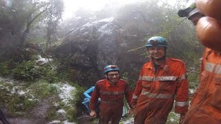 Got wet Caving!