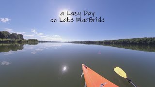 A Lazy Day on Lake MacBride