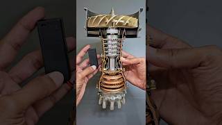 Amazing jet engine model from MoYustore #engineering #model #jetengine