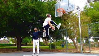 HOW I LEARNED TO EASTBAY DUNK IN 24 HOURS! (Between The Legs Dunk Part 1)