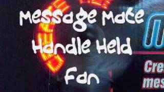 Message Mate, programmable message fan, findmeagift.co.uk