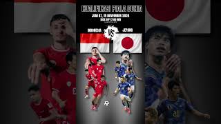 Timnasday Jadwal Timnas Indonesia Vs Jepang Kualifikasi Piala Dunia 2026 #timnas #indonesiavsjapan