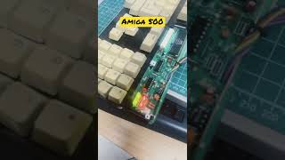 Amiga 500 seems alive again #8pins #amiga #amiga500 #retrogaming #retrocomputer #repair