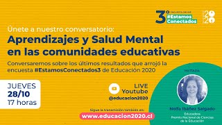 Aprendizajes y Salud Mental en las comunidades educativas