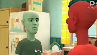 Larry has a glitch (Plotagon Veggietales)