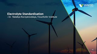 Fraunhofer Electrolyte Standardization Update