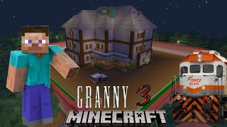 GRANNY 3 IN MINECRAFT GAMEPLAY