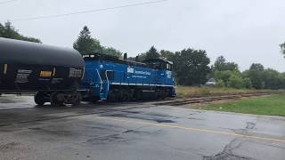 GMTX 333 Backing Into Orangeville Yard & Running around It’s train prior to heading south to CP