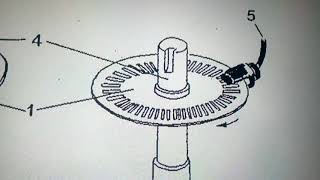 Sensor óptico del cigüeñal