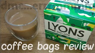 Lyons Go-Joe Coffee Bags Review.