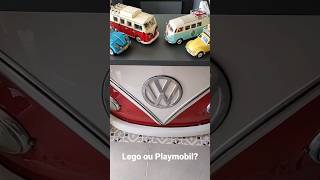 Qual você mais gosta? Lego ou Playmobil?