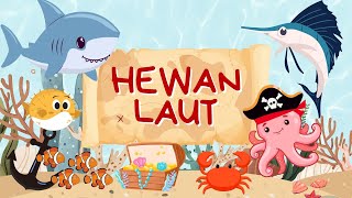 Edukasi Hewan Laut untuk Anak-anak | Mengenal Nama-nama Makhluk Laut | Si Kecil Pintar