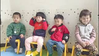 Chinese teacher and kids