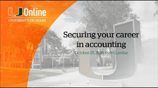 Securing your career in accounting