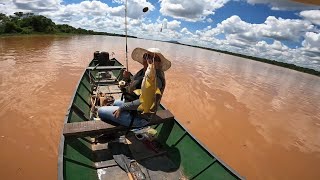 ÁGUA SUJA MANDI GARANTIDO- PESCARIA RIO SÃO FRANCISCO -