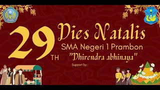 OPENING CEREMONY AND TRADITIONAL ARTS OF DANCE | DIES NATALIS KE 29 SMAN 1 PRAMBON