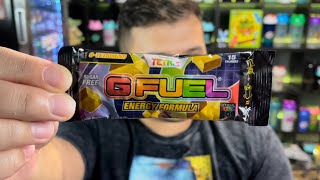 G FUEL Tetris O-Tetrimino (Citrus Lime) Review And Taste Test!