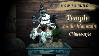 How to build a Temple on the mountain - miniatures