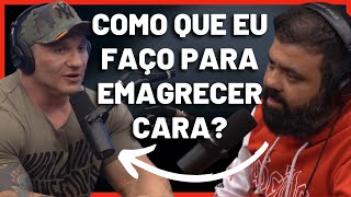 COMO EMAGRECER FABIO GIGA ENSINA NO FLOW PODCAST | Cortes Podcast HD