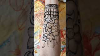 Fabulous Flowers 🌸🌸 Mehndi Design❤ || मेहंदी डिजाइन👌  #Shortsvideo